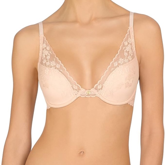 Natori Cherry Blossom Bra 30E in Cameo Rose - Picture 1 of 3